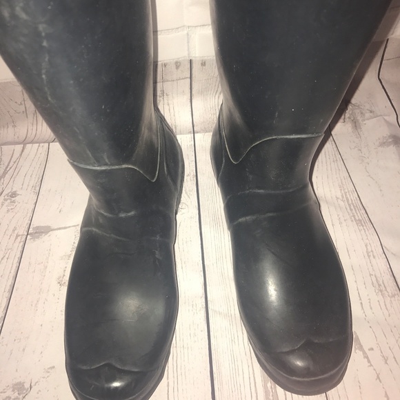 HUNTER Original Navy Rain Boots - Picture 3 of 7